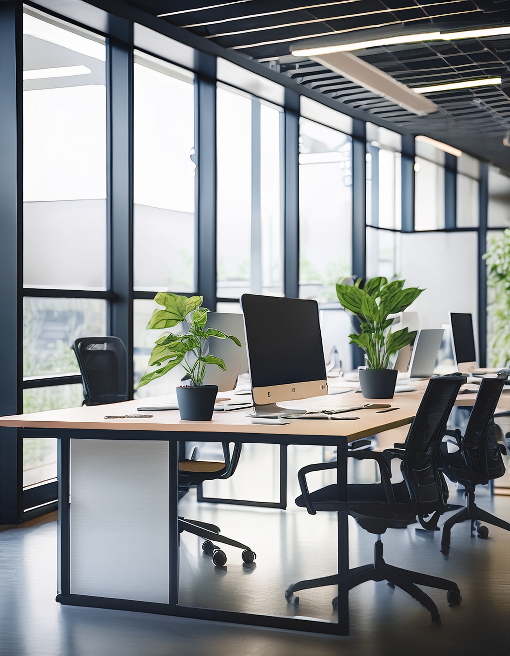 Moderne Steuerkanzlei mit freundlichem und einladendem Ambiente